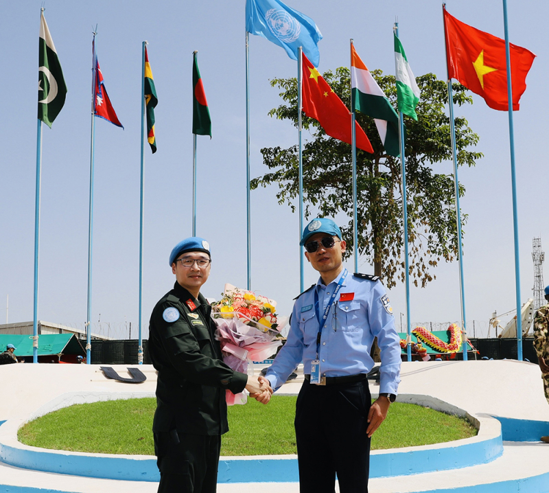 Sĩ quan công an Việt Nam dân vận khéo ở Abyei -0