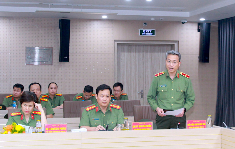 Phát huy vai trò tham mưu kịp thời, chính xác, mang tầm chiến lược của Văn phòng Bộ Công an -0