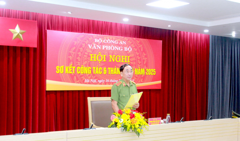 Phát huy vai trò tham mưu kịp thời, chính xác, mang tầm chiến lược của Văn phòng Bộ Công an -0