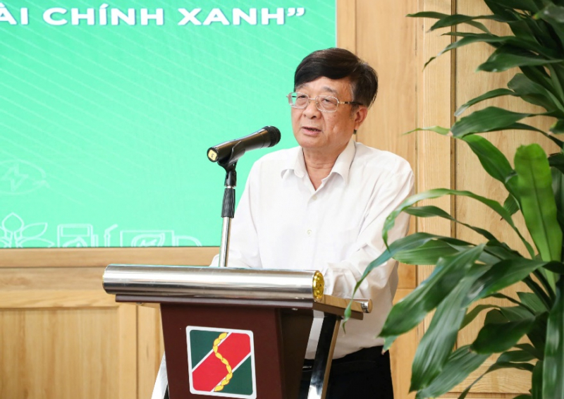 Tọa đàm “Hoàn thiện khung pháp lý tạo thuận lợi cho hoạt động của các tổ chức tín dụng liên quan đến Tài chính xanh” -0