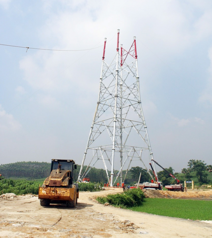 Tập đoàn Điện lực Việt Nam: Đẩy nhanh tiến độ Dự án đường dây 500 kv Lào Cai-Vĩnh Phúc -0