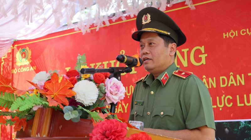 Bộ Công an khởi công xây nhà tặng hội viên Cựu CAND trên toàn quốc có hoàn cảnh khó khăn -0