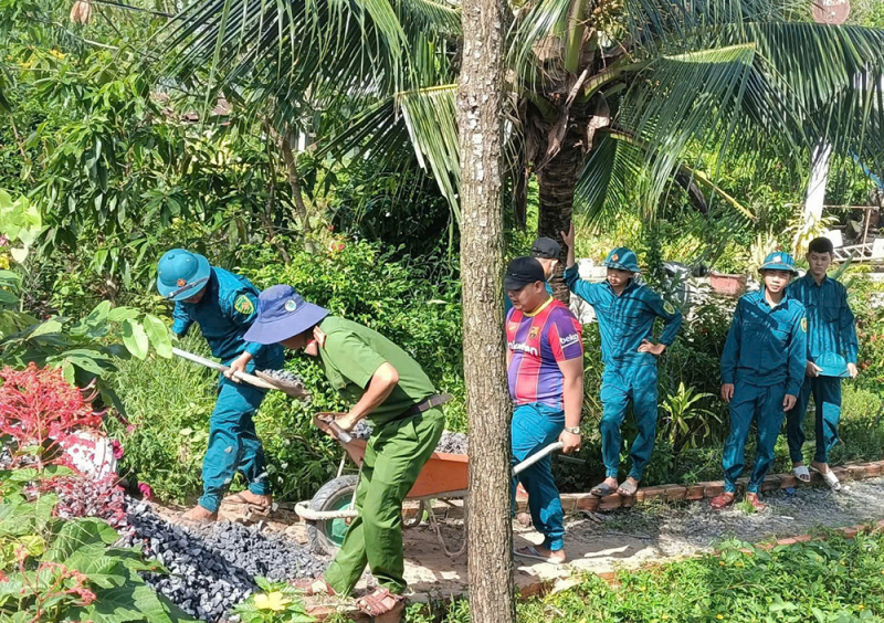 Nhịp độ khẩn trương của Công an xã, phường mới ở miền Tây Nam Bộ -0