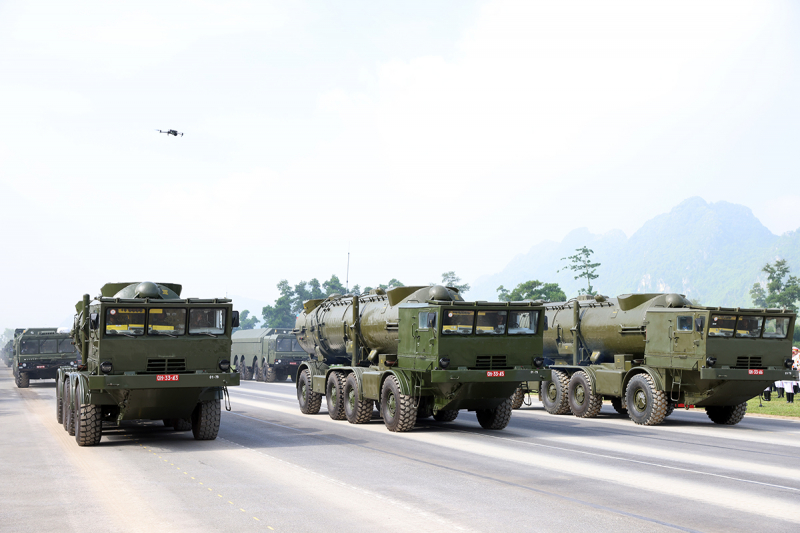 Loạt phương tiện đặc chủng của Công an, Quân đội diễu hành A80 -6