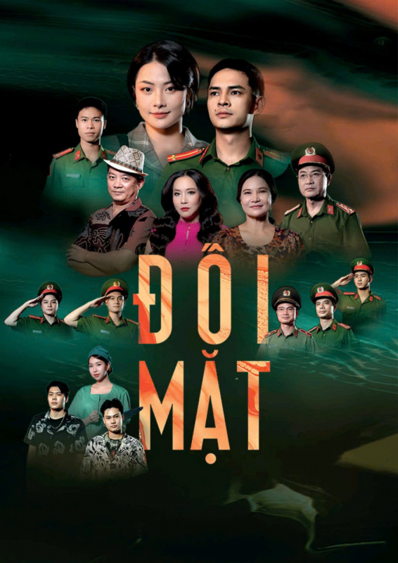 Biểu diễn vở kịch “Đối mặt” - tác phẩm đoạt Huy chương Bạc tại Liên hoan sân khấu về người chiến sĩ CAND -0
