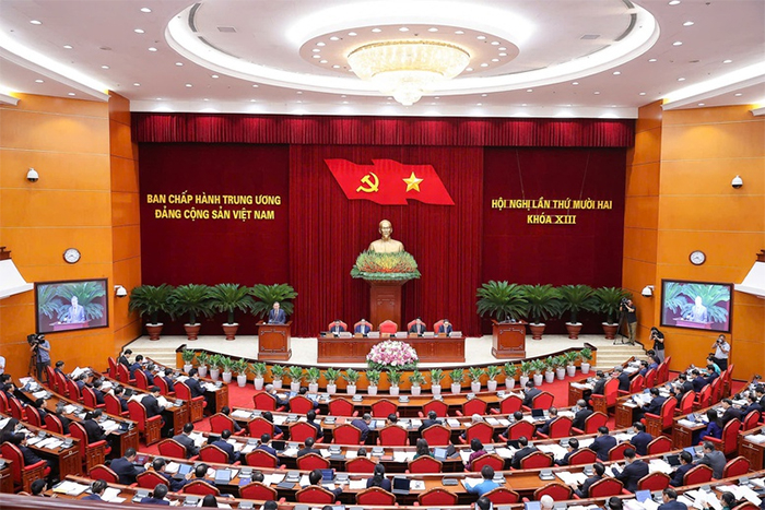 Khai mạc Hội nghị lần thứ mười hai Ban Chấp hành Trung ương Đảng khóa XIII -0
