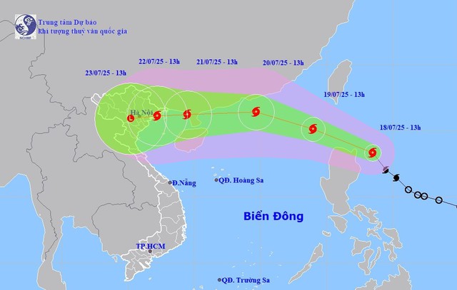 Công an các đơn vị, địa phương chủ động ứng phó với diễn biến của bão Wipha -0
