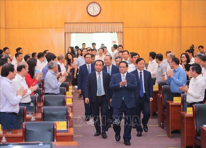 Thủ tướng Phạm Minh Chính trao Quyết định bổ nhiệm quyền Bộ trưởng Bộ Nông nghiệp và Môi trường -0