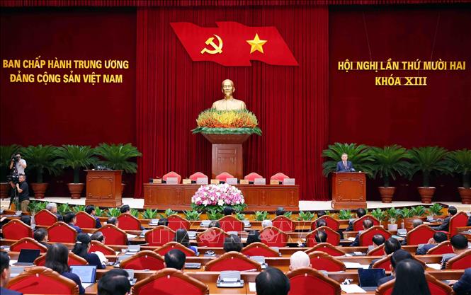 Thông báo Hội nghị lần thứ 12 Ban Chấp hành Trung ương Đảng khóa XIII -0