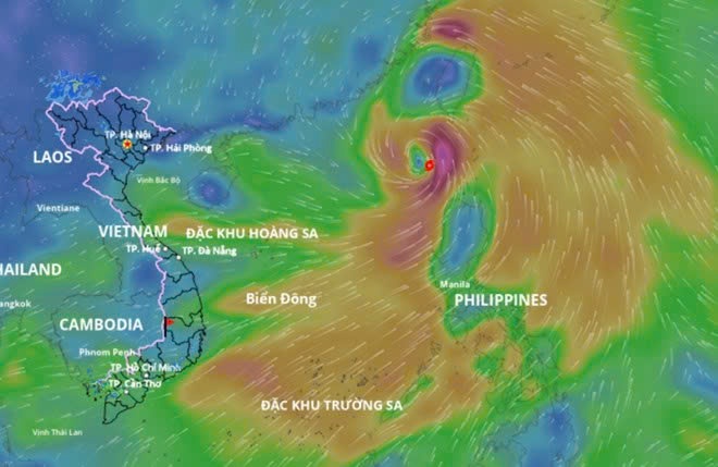 Taifun Wipha erreicht das Ostmeer, Regenwarnung für 18 Provinzen und Städte -0