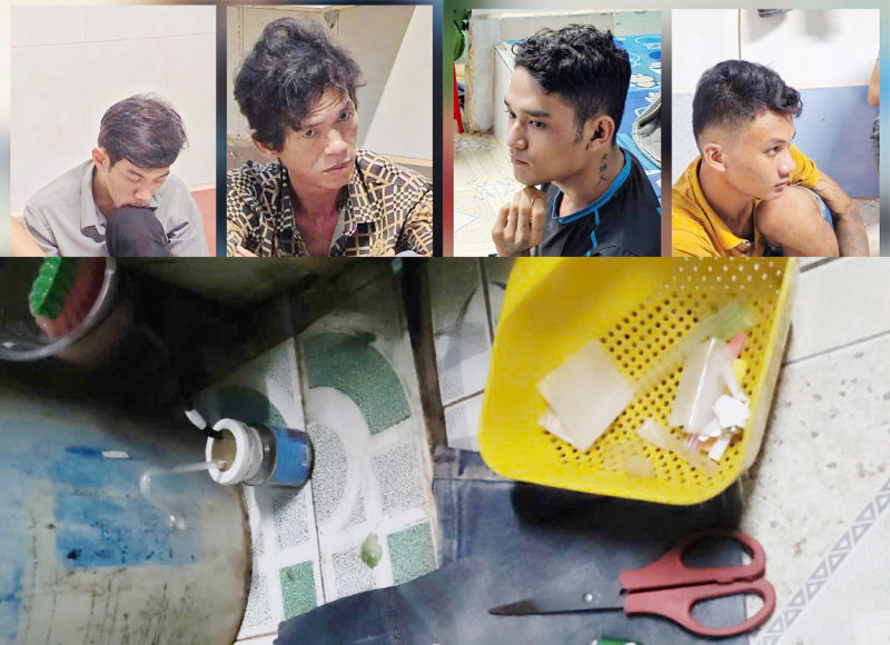 Công an phường ở Cần Thơ quyết liệt trấn áp tội phạm -0
