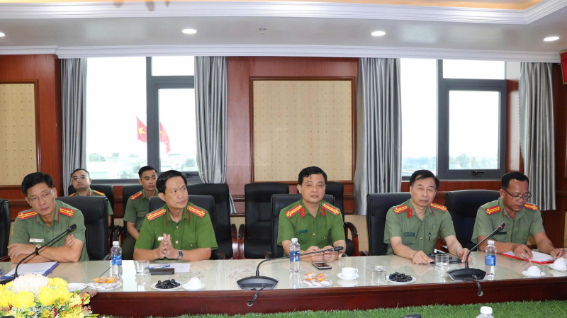 Công an 2 tỉnh An Giang và Kandal phối hợp chặt chẽ trong công tác phòng, chống tội phạm -1