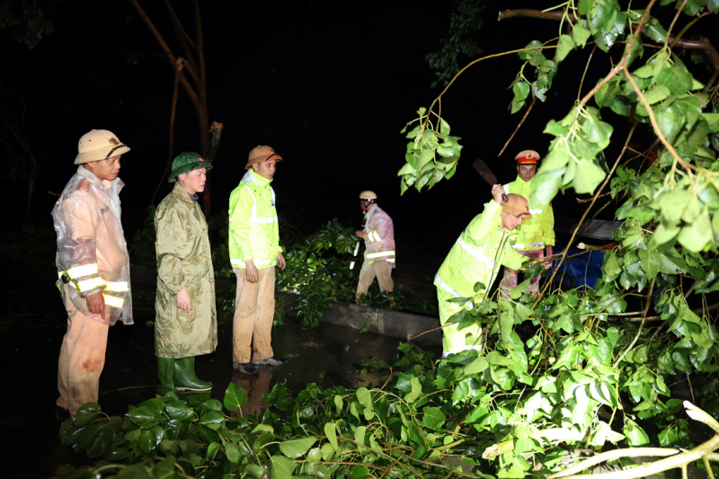 Công an tỉnh Ninh Bình chủ động phòng, chống cơn bão số 3 (cơn bão Wipha) -0