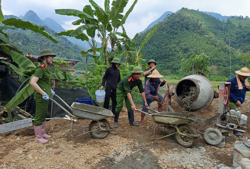 Công an tỉnh Thái Nguyên tăng tốc hỗ trợ người dân xóa hàng nghìn nhà tạm, nhà dột nát -0