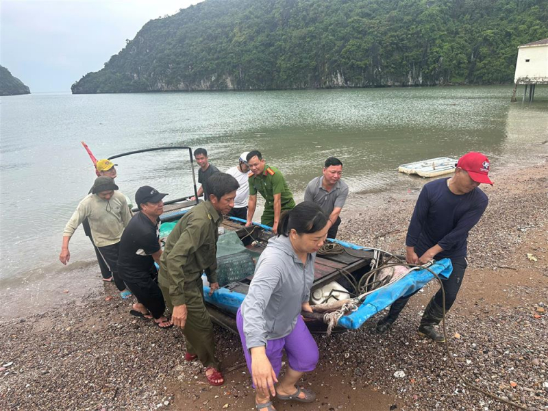 Lực lượng CAND tập trung ứng phó với bão số 3 và mưa lũ -0