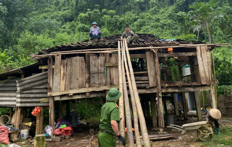 Công an tỉnh Thái Nguyên tăng tốc hỗ trợ người dân xóa hàng nghìn nhà tạm, nhà dột nát -0