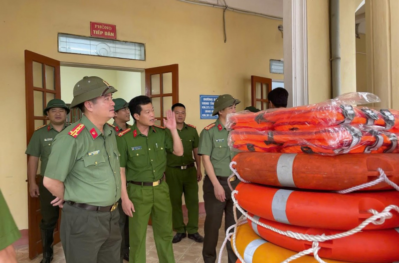 Công an tỉnh Hưng Yên: Sẵn sàng lực lượng, chủ động phòng, chống cơn bão số 3 -0