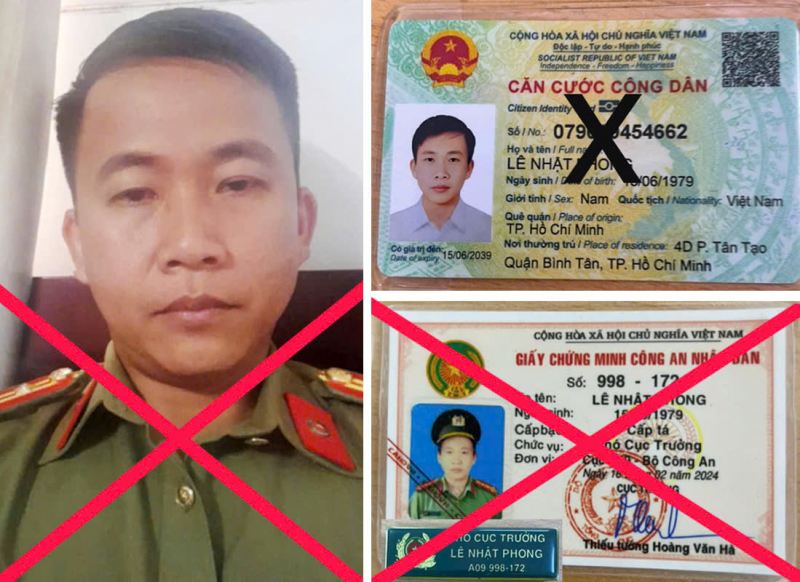 Tên trộm đang trốn truy nã giả danh Phó Cục trưởng để lừa đảo -0