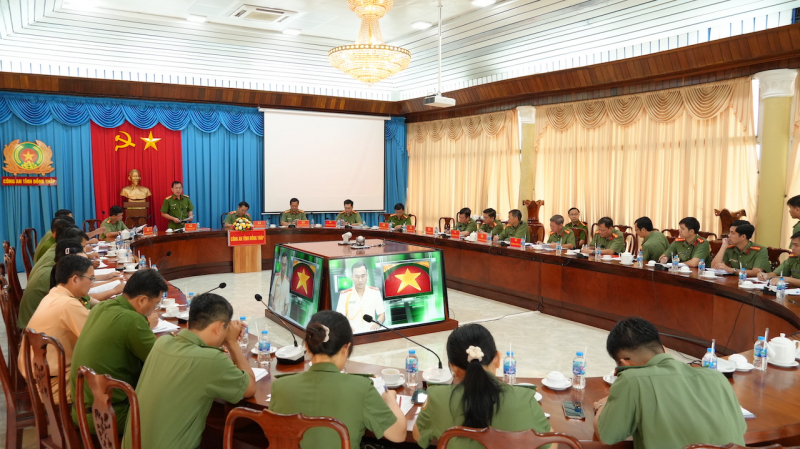 Công an tỉnh Đồng Tháp đạt nhiều kết quả tích cực trong chuyển đổi số -0