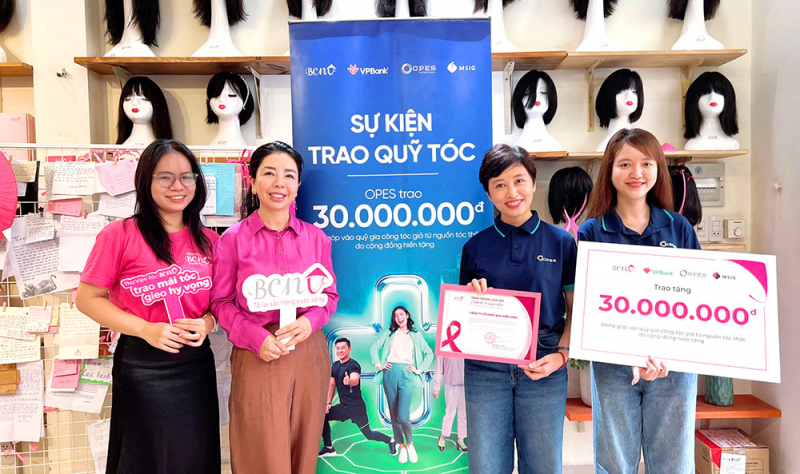 OPES cùng với VPBank và MSIG trao yêu thương đến các “chiến binh K” -0