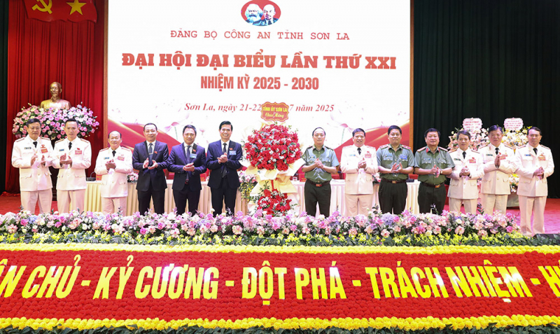 Đảng bộ Công an tỉnh Sơn La quyết tâm thực hiện thắng lợi các mục tiêu nhiệm kỳ 2025-2030 -0