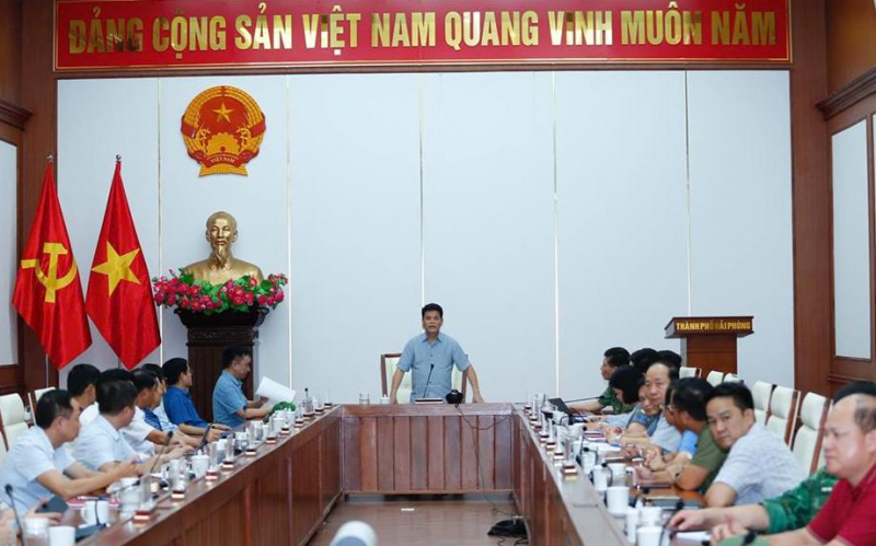 Bộ Công an thành lập Sở chỉ huy tiền phương tại Hải Phòng để chủ động ứng phó bão số 3 (WIPHA) -0