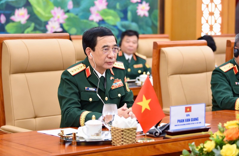 Đại tướng Phan Văn Giang chủ trì lễ đón Bộ trưởng Quốc phòng Singapore -0