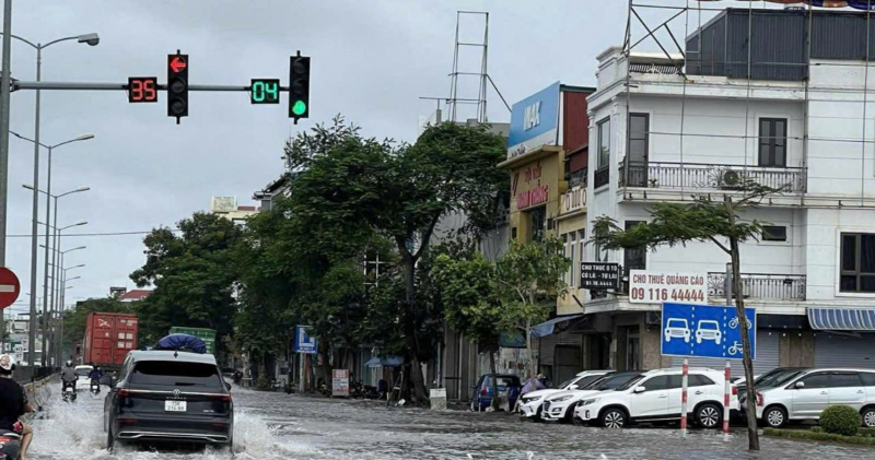 Hải Phòng đang đối mặt với triều cường, nước biển dâng cao -0