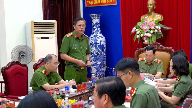 Thứ trưởng Lê Văn Tuyến kiểm tra công tác đặc xá năm 2025 tại tỉnh Thái Nguyên -0