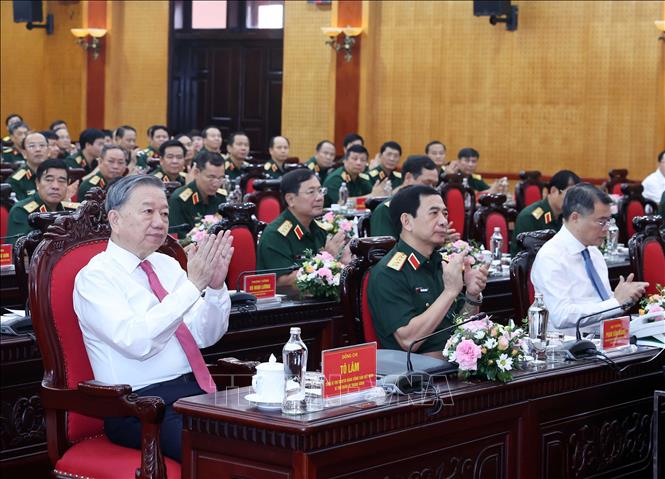 Tổng Bí thư Tô Lâm: Tăng cường các giải pháp xây dựng Quân đội vững mạnh -0