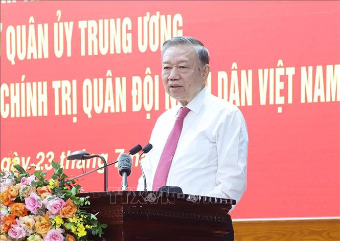 Tổng Bí thư Tô Lâm: Tăng cường các giải pháp xây dựng Quân đội vững mạnh -0