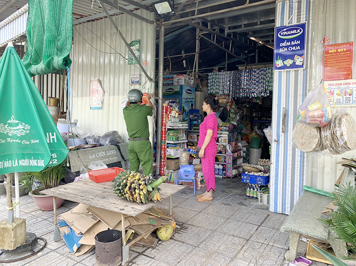Công an xã vùng biên những ngày đầu sáp nhập -0