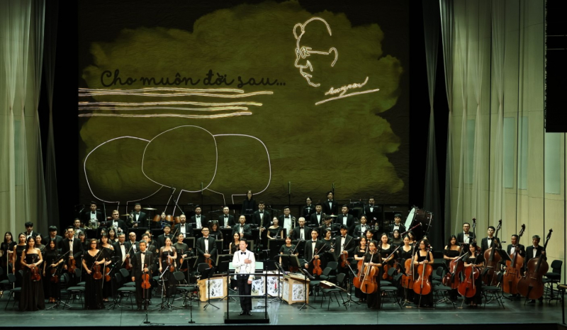 Không gian âm nhạc đặc biệt tôn vinh nhạc sĩ Hoàng Vân tại Nhà hát Hồ Gươm -0