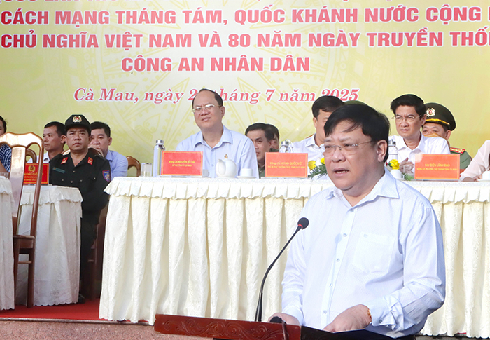 Công an tỉnh Cà Mau giữ vững ANTT, bảo vệ cuộc sống bình yên của nhân dân -0