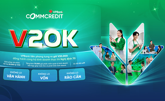 Bộ giải pháp “5 trong 1” của VPBank CommCredit: Cánh cửa giúp hộ kinh doanh chuyên nghiệp hóa -0