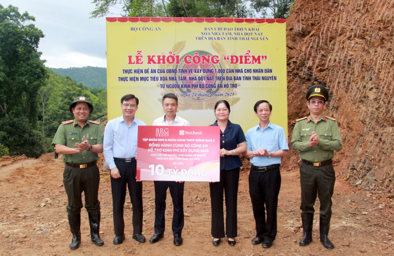 Bộ Công an tổ chức khởi công 