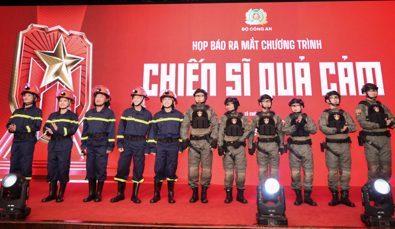 Ra mắt chương trình truyền hình thực tế về lực lượng CAND – “Chiến sĩ quả cảm” -0
