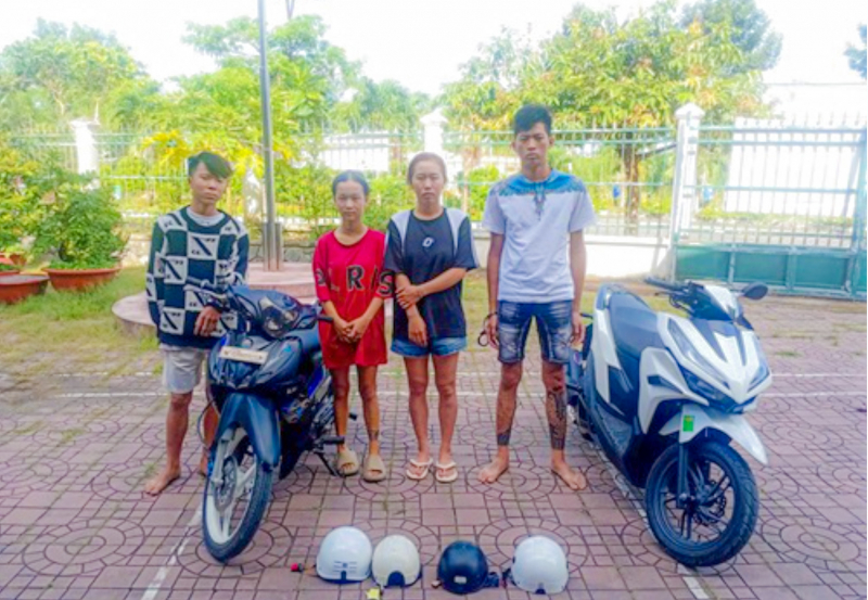 Bắt nhóm đối tượng cướp tiền, xe trên đường Nguyễn Văn Cừ -0