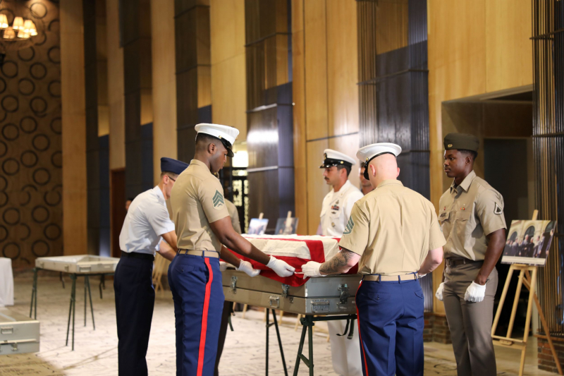 Lễ trao trả hài cốt quân nhân Hoa kỳ lần thứ 170 -0