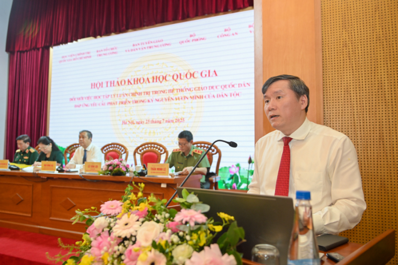 Đổi mới công tác giáo dục lý luận chính trị đáp ứng yêu cầu phát triển trong kỷ nguyên vươn mình -0