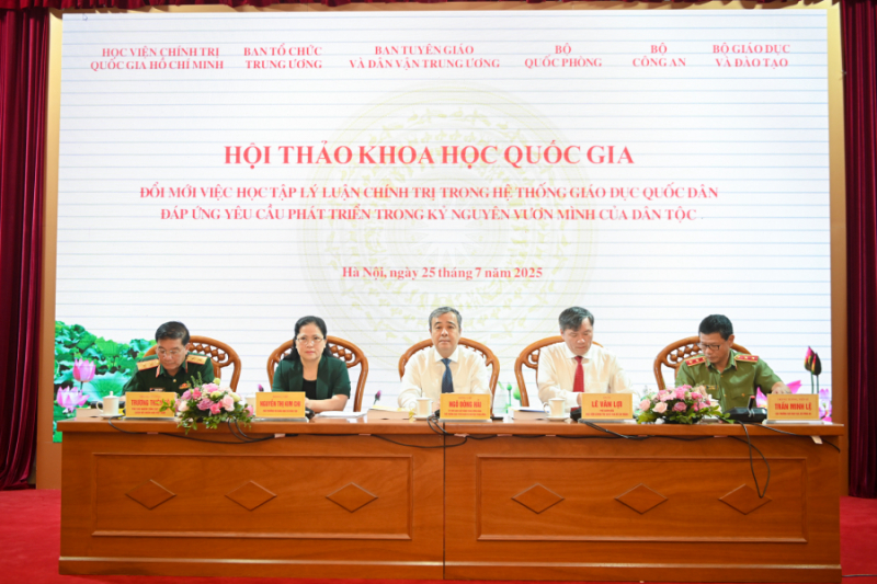 Đổi mới công tác giáo dục lý luận chính trị đáp ứng yêu cầu phát triển trong kỷ nguyên vươn mình -0