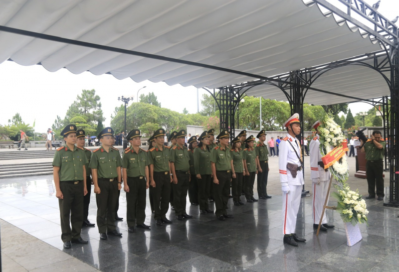 Công an các đơn vị, địa phương tri ân nhân ngày Thương binh, Liệt sĩ -0