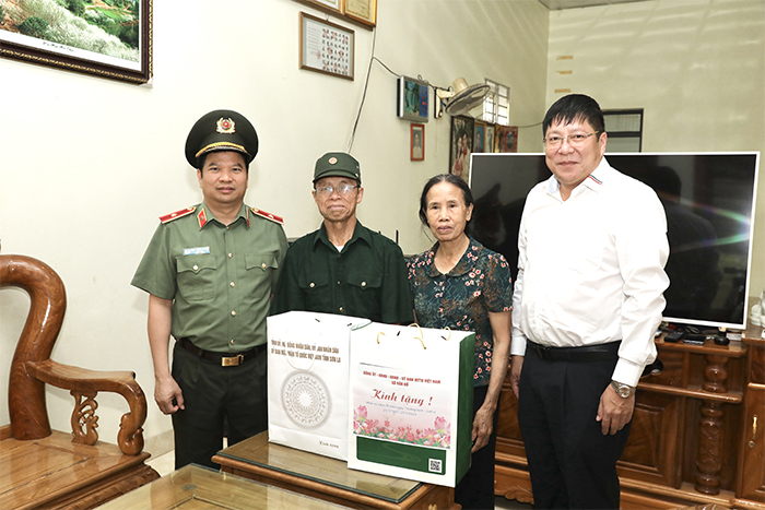 Công an các đơn vị, địa phương tri ân nhân ngày Thương binh, Liệt sĩ -0