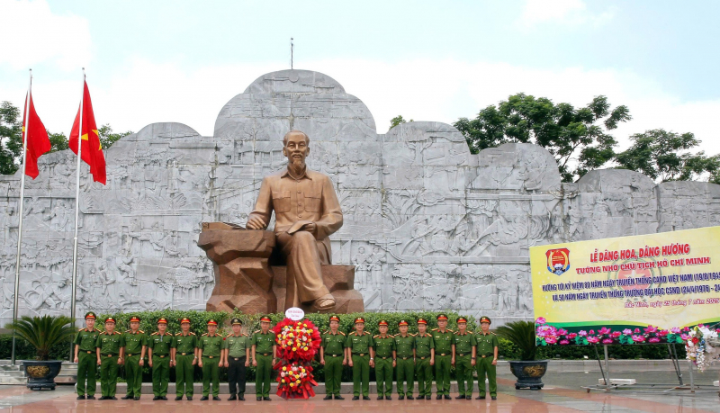 Công an các đơn vị, địa phương tiếp tục tri ân nhân ngày Thương binh - Liệt sĩ -0
