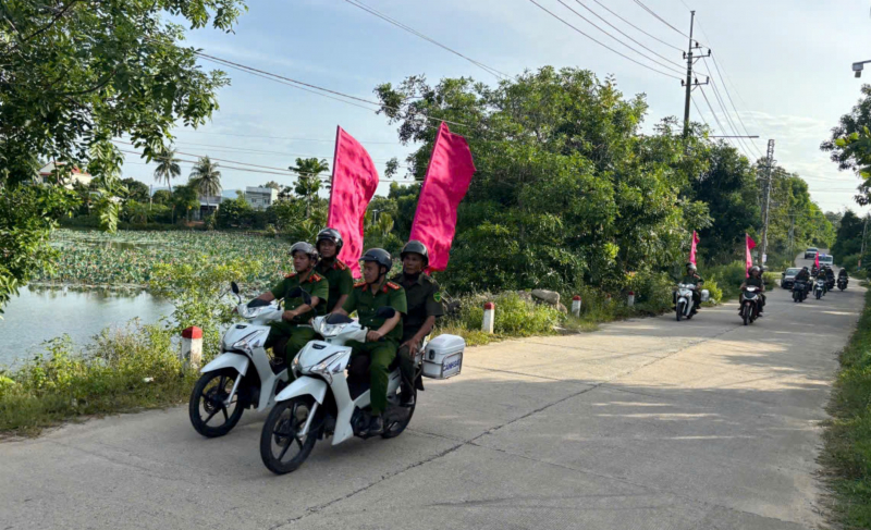 Cách làm hay trong đảm bảo ANTT ở Chiên Đàn -0