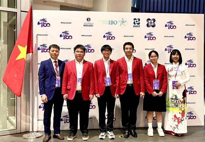 Việt Nam giành 4 huy chương tại Olympic Sinh học Quốc tế 2025 -0