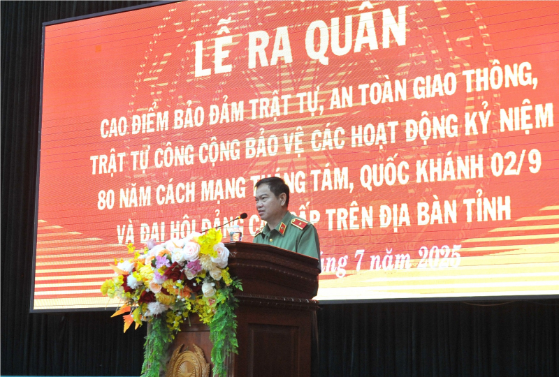 Công an Đắk Lắk ra quân bảo đảm ANTT các ngày lễ lớn  -0