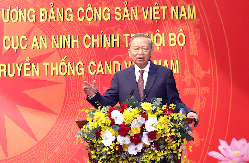Tổng Bí thư Tô Lâm thăm và gặp mặt thân mật CBCS Cục An ninh chính trị nội bộ -0