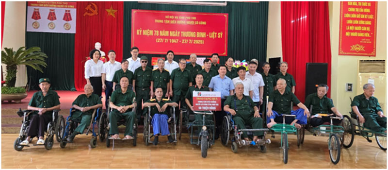 Agribank tri ân thương binh liệt sĩ, người có công với cách mạng nhân dịp 27/7 -0