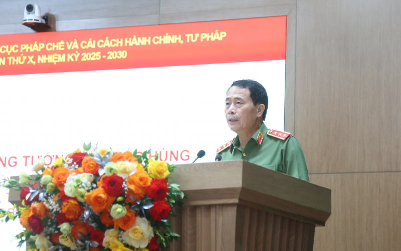 Phát huy vai trò “tư lệnh” trên mặt trận xây dựng, hoàn thiện thể chế, pháp luật về ANTT -0